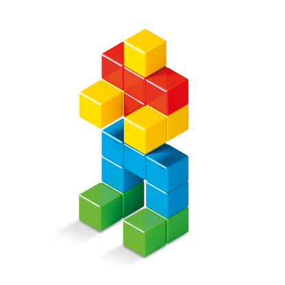 Geomag Magicube Full Color 24 dílků