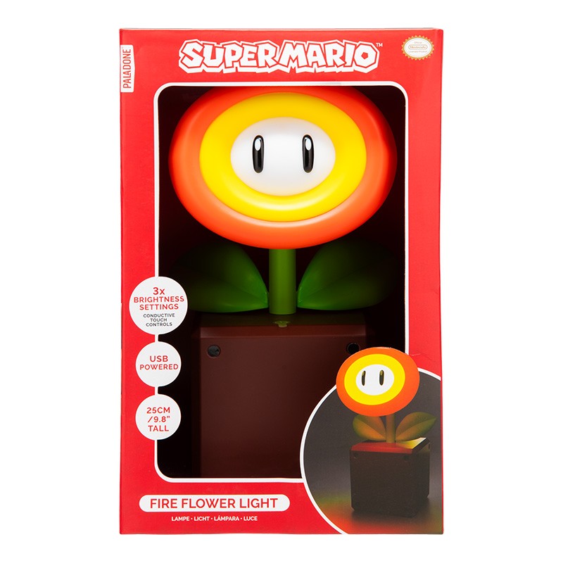 Super Mario lampa Fire Flower