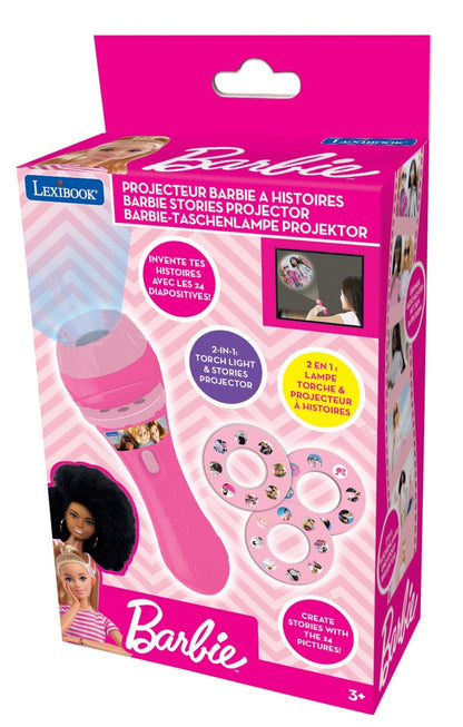 Lexibook baterka s projektorem příběhů Barbie