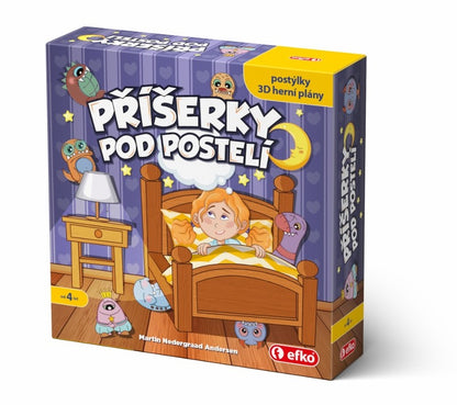 Příšerky pod postelí - dětská postřehová hra
