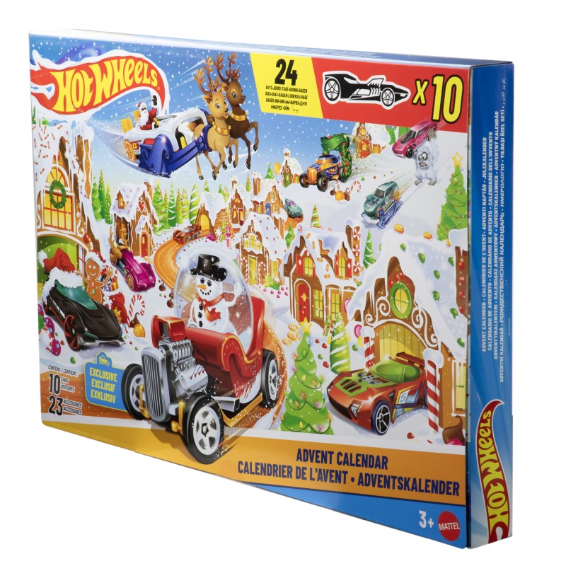 Hot Wheels adventní kalendář 2025