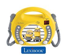 Lexibook CD přehrávač Mimoni se 2 mikrofony