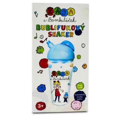 Kája a Bambuláček Bublifukový Shaker modrý