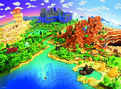 Puzzle Minecraft 500 dílků