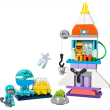 LEGO® DUPLO® 10422 Vesmírné dobrodružství s raketoplánem 3 v 1