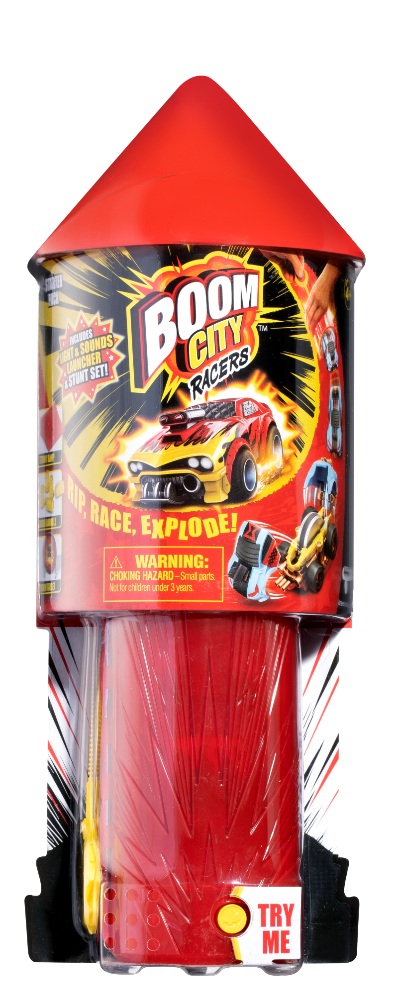 Autíčko Boom City Racers - startovní balení