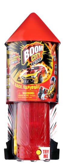 Autíčko Boom City Racers - startovní balení