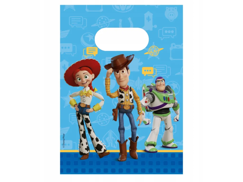 Taštičky papírové Toy Story 5 On a Mission 4 ks