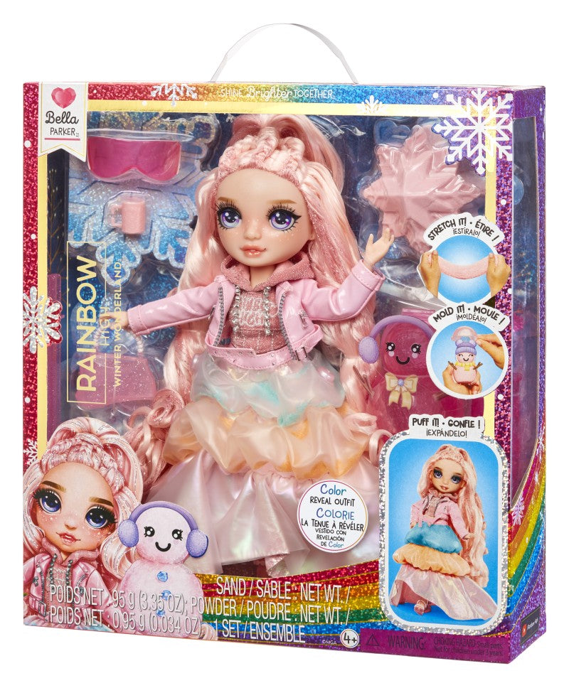 Rainbow High Zimní fashion panenka - Bella