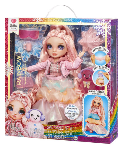 Rainbow High Zimní fashion panenka - Bella