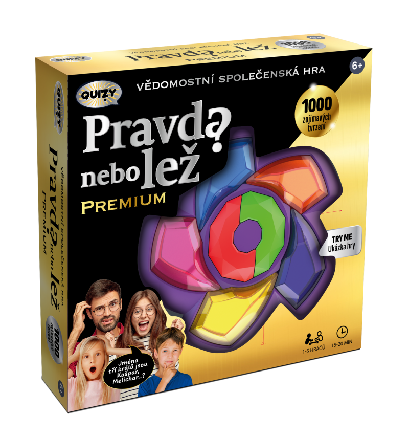 QUIZY Pravda nebo lež Premium CZ