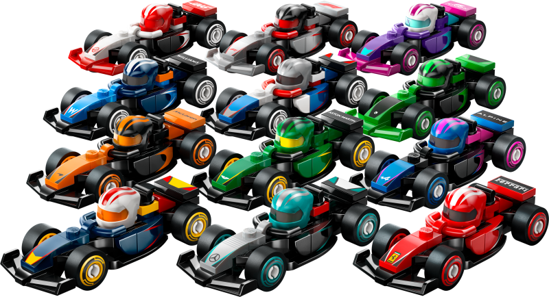 LEGO® Minifigurky 71049 Sběratelská závodní auta F1®