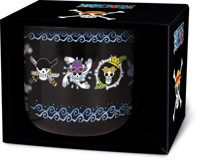Hrnek keramický 400 ml, One Piece - Skulls