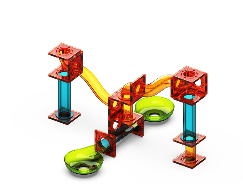 Geomag Kuličkodráha 45 dílků