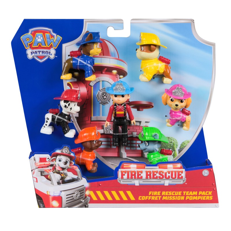 Tlapková patrola fire rescue mutibalení figurek