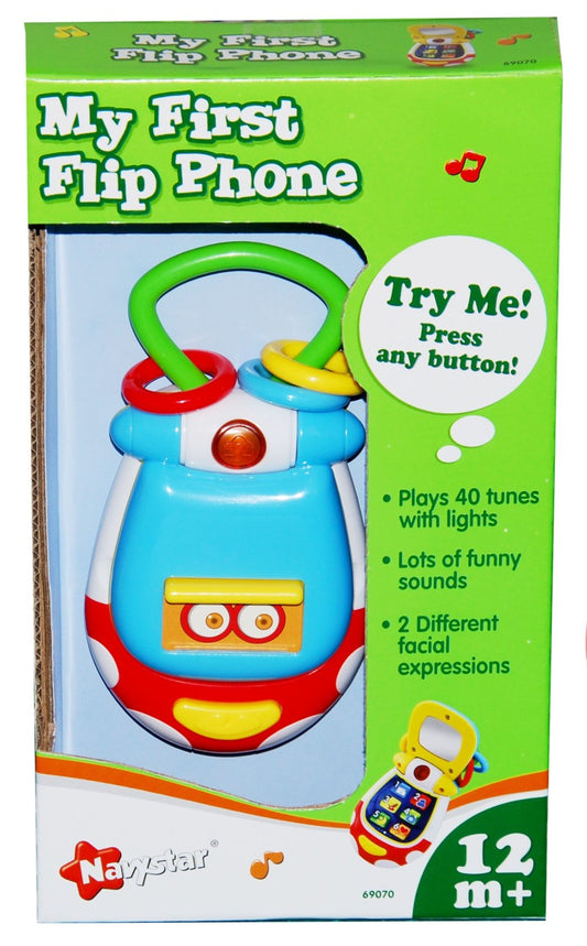 Můj první vyklápěcí telefon