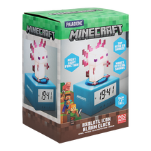 Minecraft budík Axolotl