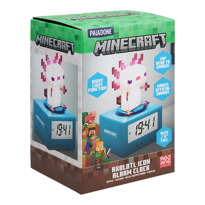 Minecraft budík Axolotl