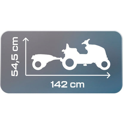 Smoby Šlapací traktor Farmer XL zelený s vozíkem 710130