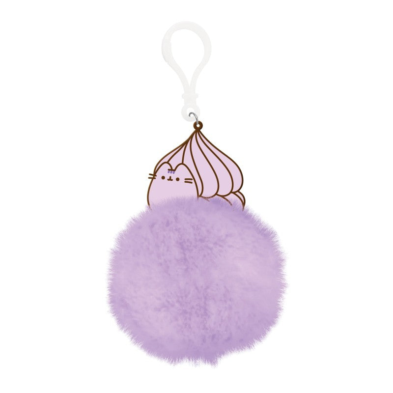 Pusheen pom pom klíčenka