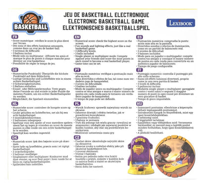 Lexibook elektronická basketbalová hra
