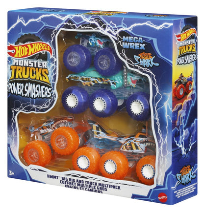 Hot Wheels monster trucks power smashers tahač a truck
