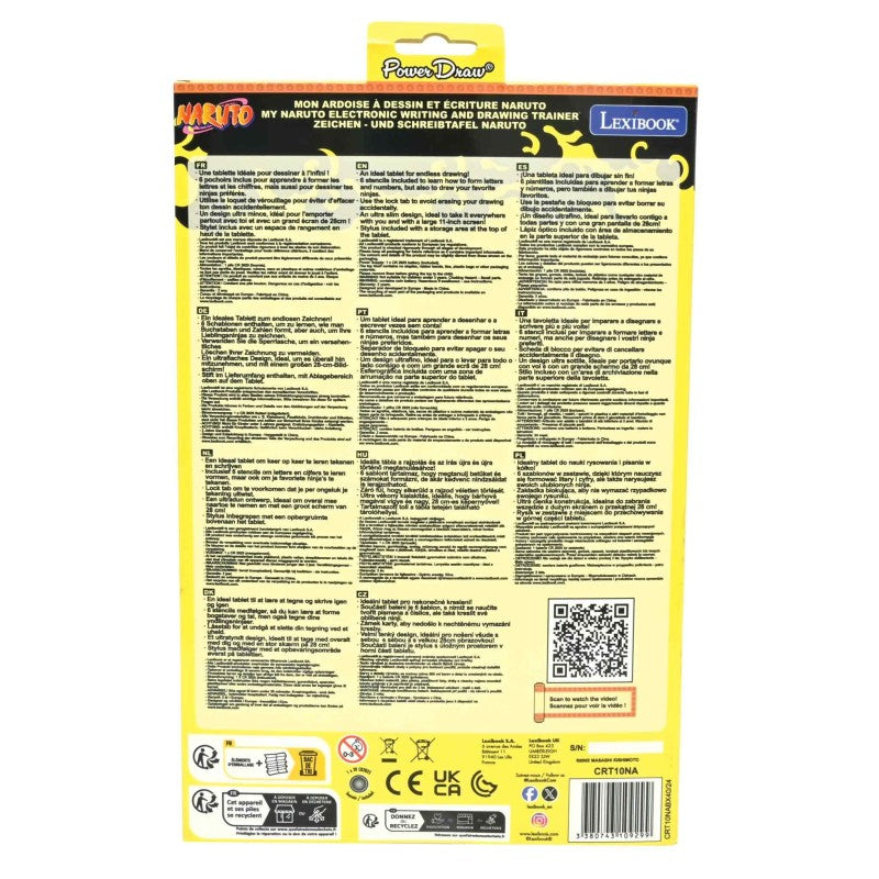 Lexibook kreslicí tablet Naruto s E-inkem