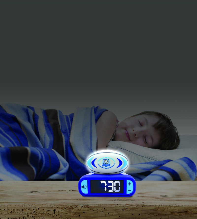 Lexibook budík rugby se svítícím míčem
