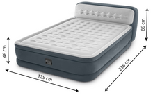 Nafukovací postel Ultra Plush Headboard