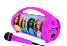 Lexibook bluetooth reproduktor Barbie s mikrofonem svítící