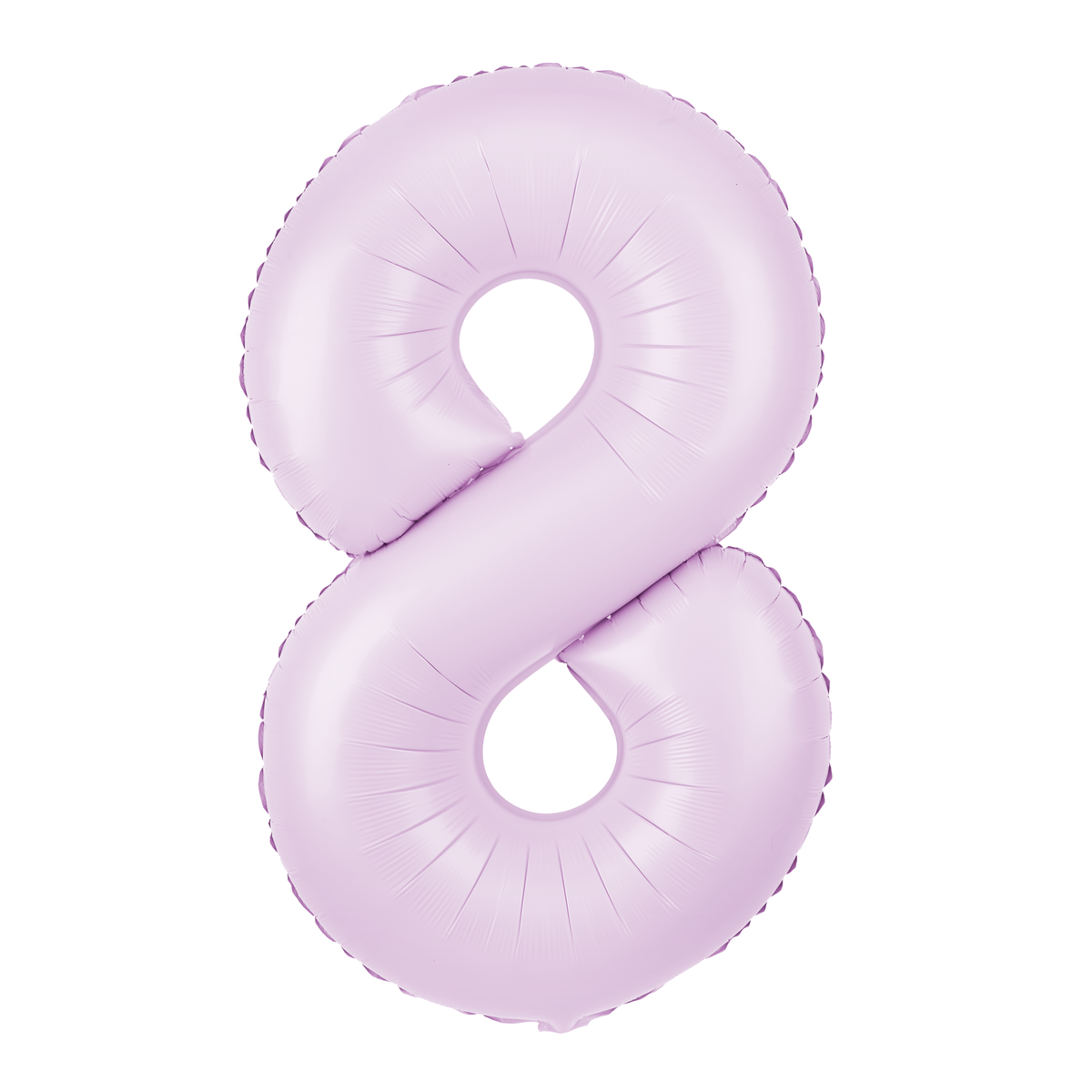 Foliový balón číslo 8 lilac matte 100 cm