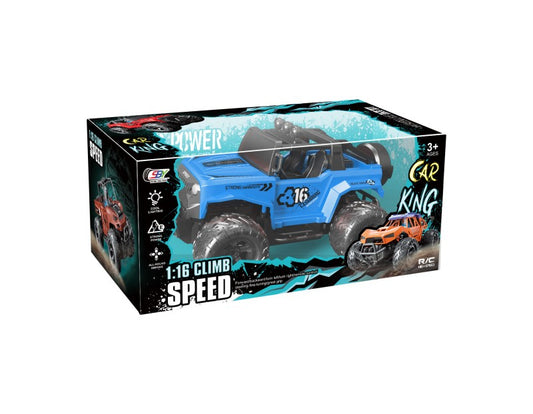 Auto 1:16 RC modré