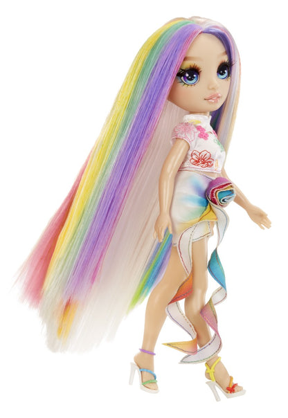 Rainbow High Panenka s křídami na vlasy - Amaya