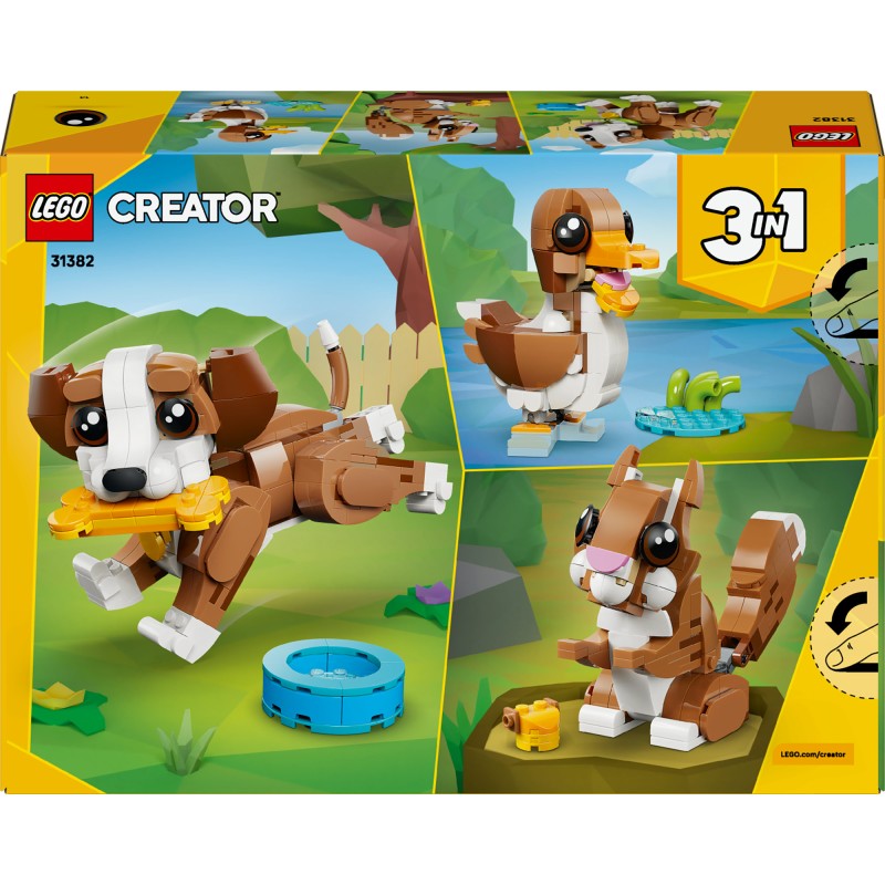 LEGO® 31382 Creator 3v1 Roztomilá zvířata: Roztomilé štěňátko