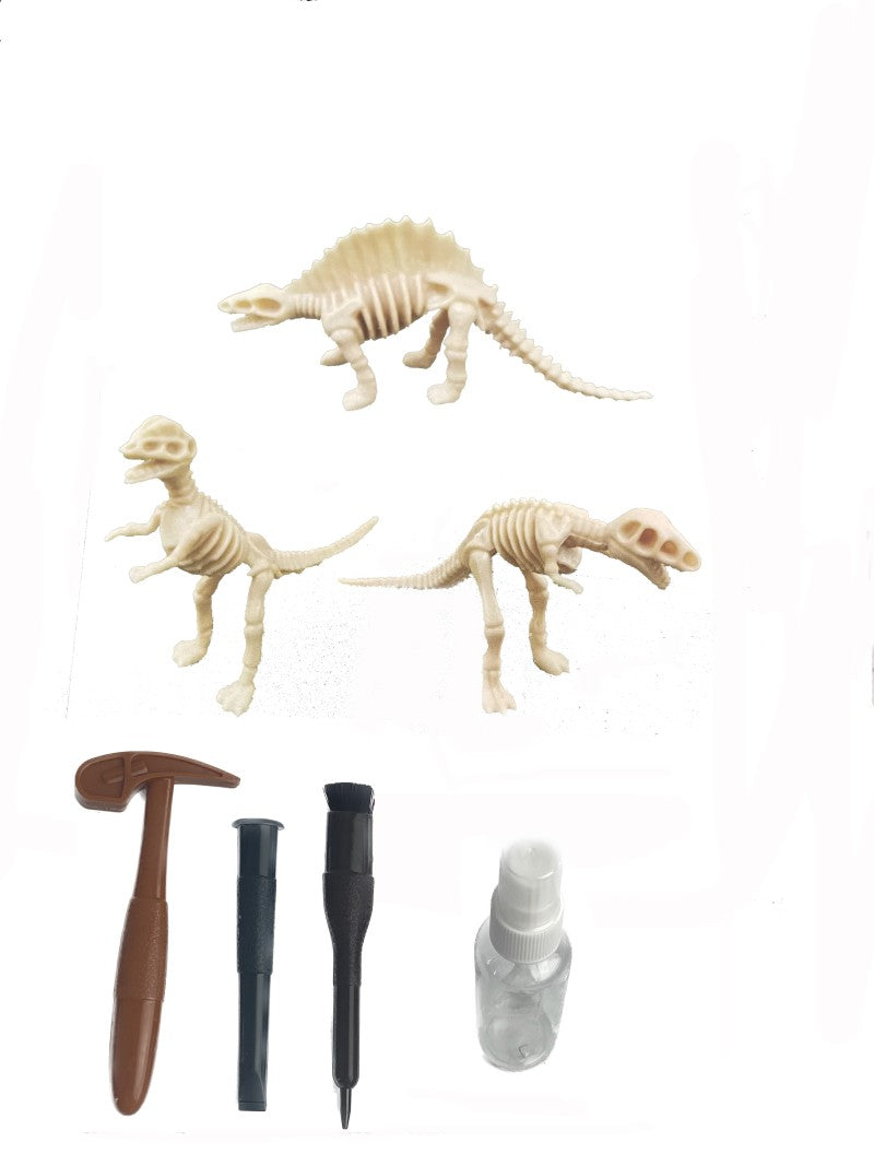 Archeologický set - dinosauři -Spinosaurus / Tyrannosaurus Rex / Signal Raptor