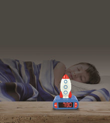 Lexibook budík se svítící raketou