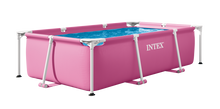 Bazén Pink Rectangular Frame 220x150x60 cm