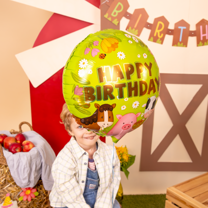 Balónek fóliový HB Farma 45 cm