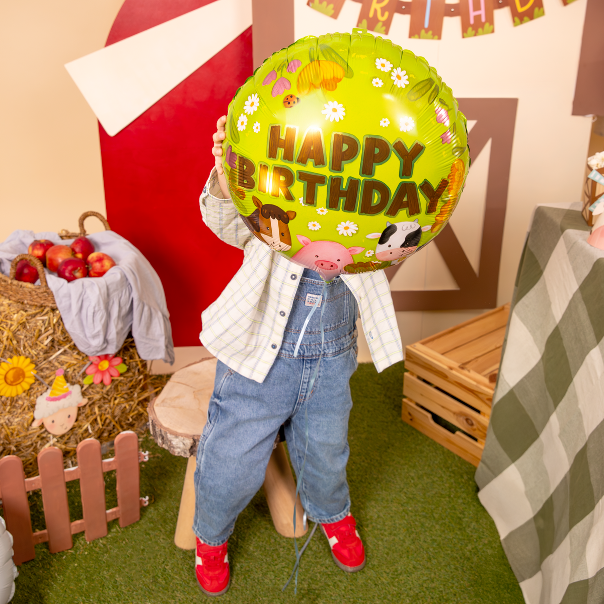 Balónek fóliový HB Farma 45 cm
