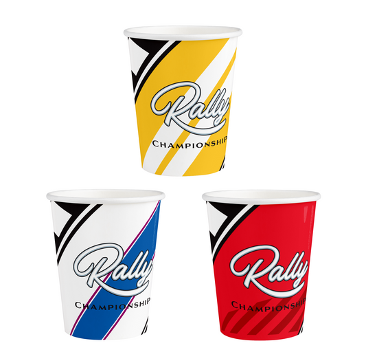 Kelímky papírové závodní auta 270 ml 6 ks
