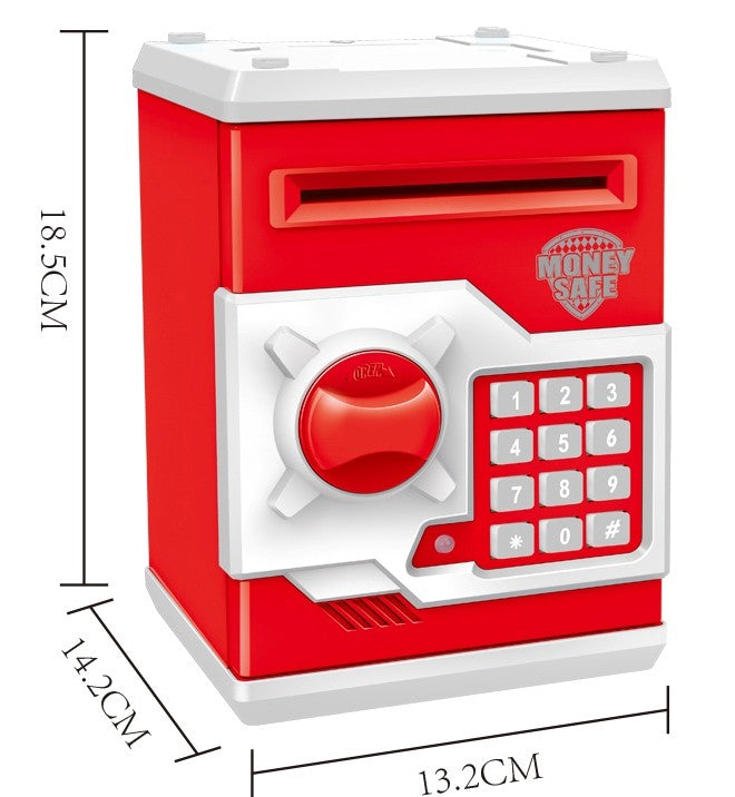 Sejf ATM - elektrický (sada) červený
