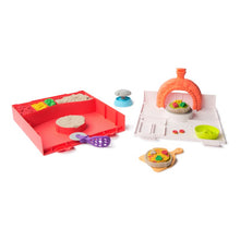 Kinetic Sand výroba pizzy