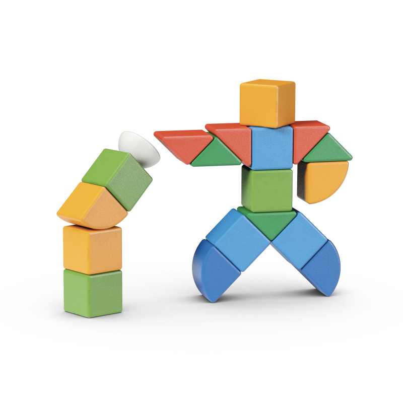 Geomag Magicube Shapes 25 dílků
