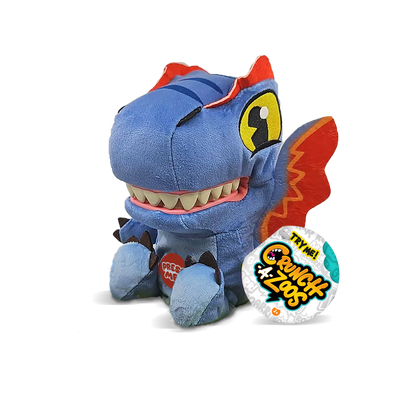 Crunchazoos dinosaurus modrý