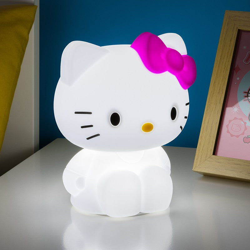 Hello Kitty světlo SquishyGlo silikonové