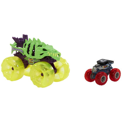 Hot Wheels monster trucks power smashers dráha masivní destrukce