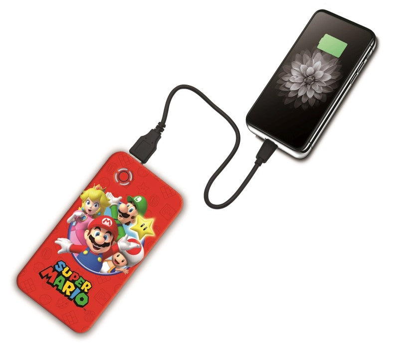 Lexibook rychlonabíjecí power banka Super Mario 10 000 mAh