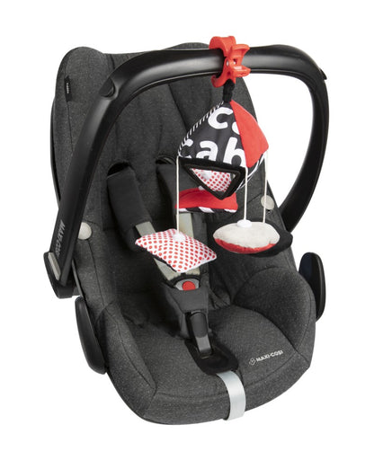 Canpol babies Kontrastní závěsná hračka s klipem Sensory