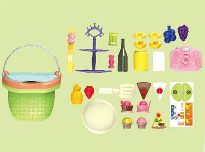 Hrací set – Piknikový košík s dezerty