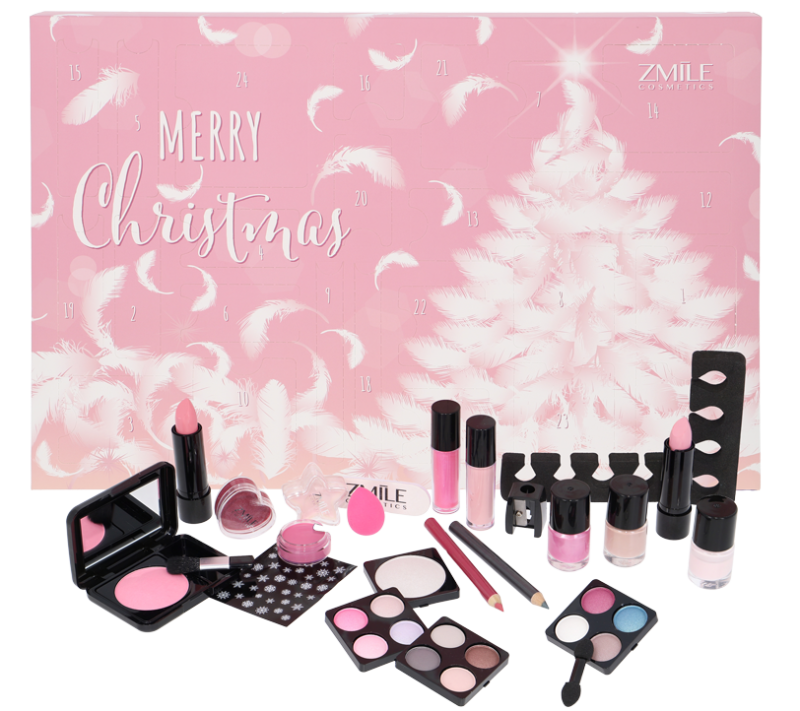 Adventní kalendář Traditional Pink and Fluffy